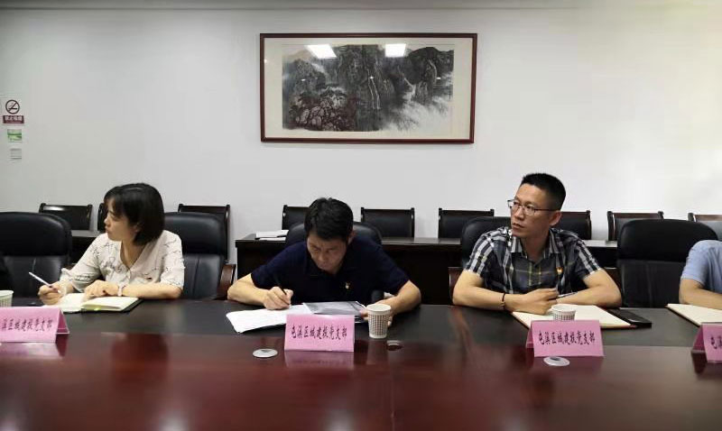“啟航新征程 永遠跟黨走”——市“小個?！本C合黨委與屯溪城建投黨支部聯(lián)學(xué)會