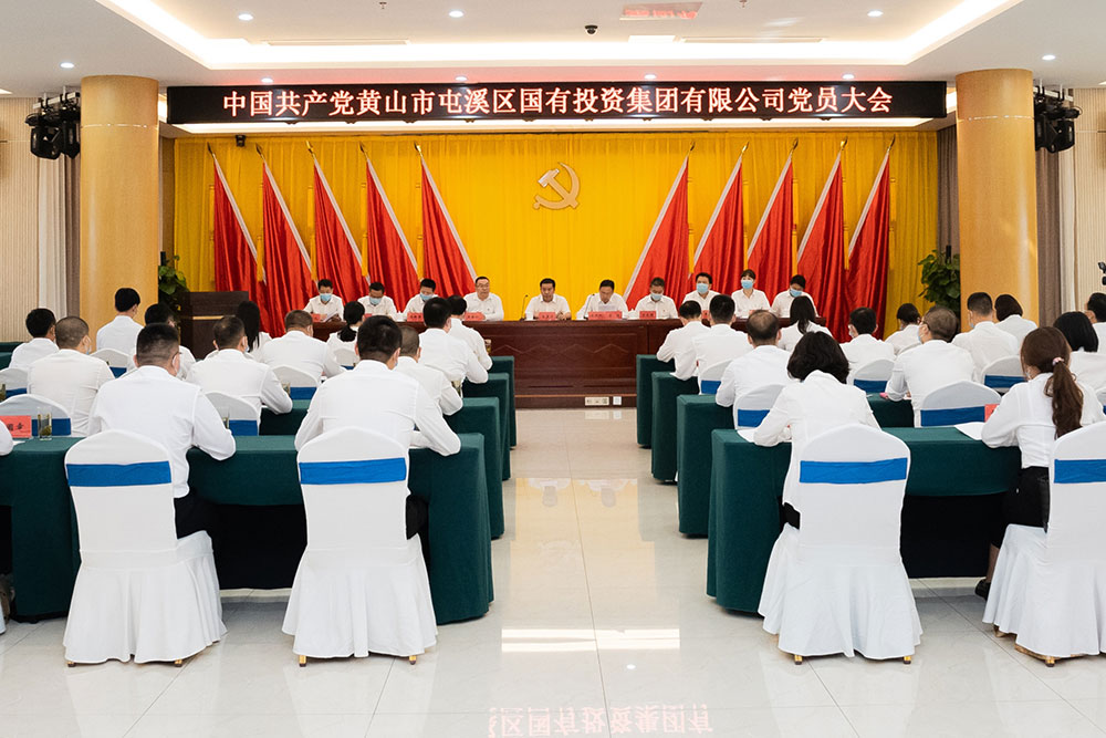 屯溪區(qū)國投集團召開黨員大會暨第一屆黨委、紀(jì)委選舉大會