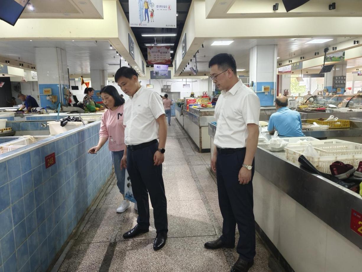 管好“菜籃子”，守護“大民生”國資運營公司開展菜市場大巡查